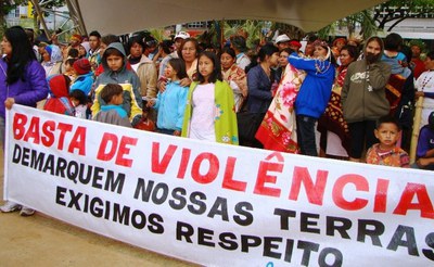 Guarani-Kaiowa: Protestbrief zum Tag der Indigenen Brasiliens