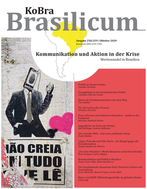 Wertewandel in Brasilien Als Tagungsreader zur ersten Online Fachtagung Runder Tisch Brasilien bereitet das vorliegende Heft die Kommunikationslandschaft Brasiliens neu auf. Wer bestimmt gesellschaftliche Diskurse? Auf welcher Basis?