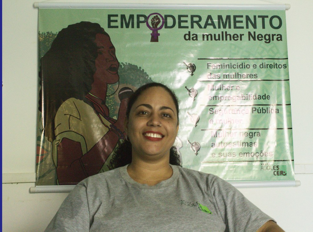 Stimmen zur Wahl: Derivalda Cunha de França, Studentin der Sozialen Arbeit und Sozialpädagogin bei der NGO Grupo AdoleScER (português em baixo)