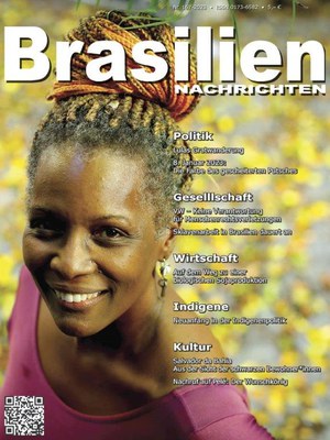 Die BrasilienNachrichten  www.brasiliennachrichten.de erscheinen zweimal jährlich und werden herausgegeben, redigiert und verlegt von der brasilieninitiative  f r e i b u r g  e.V.  www.brasilieninitiative.de  Ein Abozeitraum umfasst vier Ausgaben und kostet € 25,00. Einfach vorab überweisen.