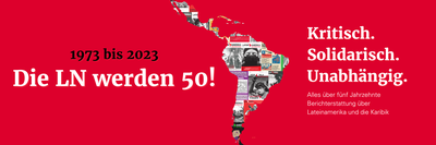 Die Lateinamerika Nachrichten werden 50 Jahre alt