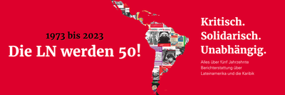 Die Lateinamerika Nachrichten werden 50 Jahre alt Die Lateinamerika Nachrichten werden 50 Jahre alt