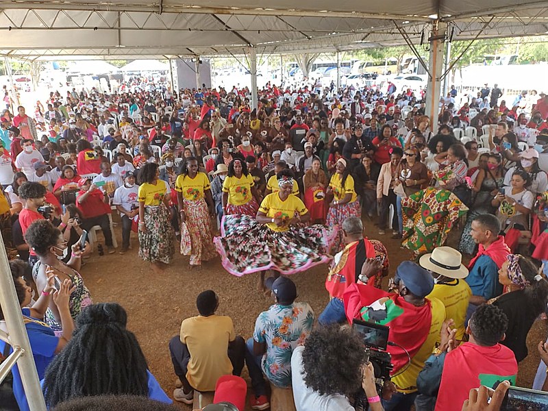 3.500 Quilombola demonstrieren in Brasília