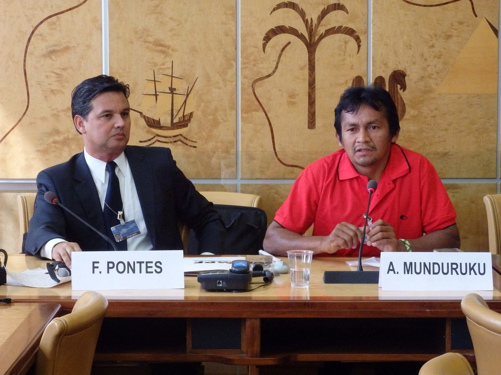Munduruku fordern Staudammstopp vor UN-Menschenrechtsrat