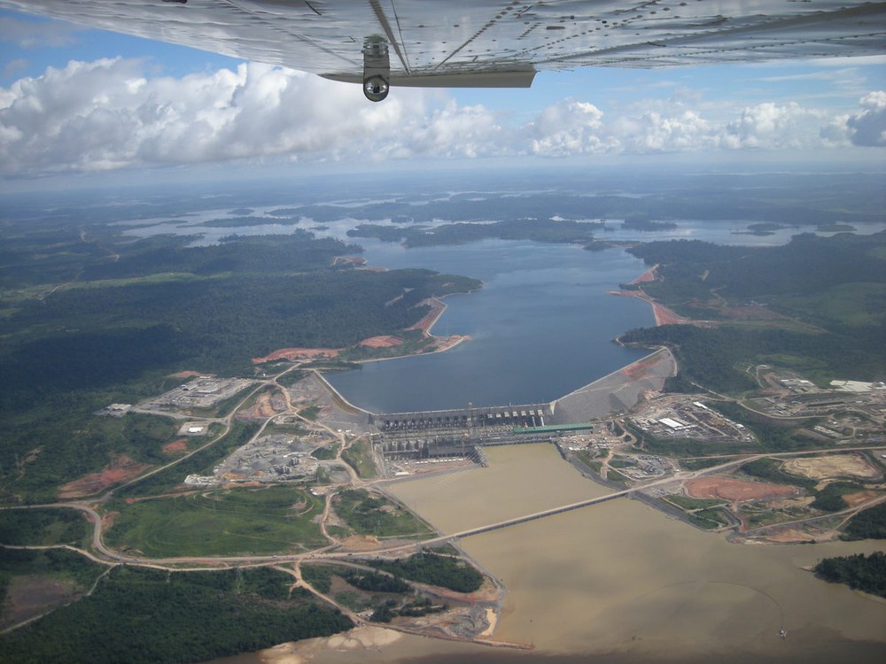 Die rote Wand am Xingu