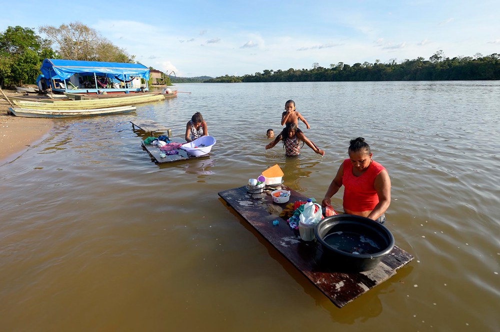 Veranstaltung zum Staudamm-Projekt am Tapajós