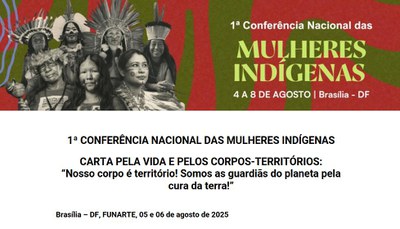 1. Nationalkonferenz der indigenen Frauen in Brasilien