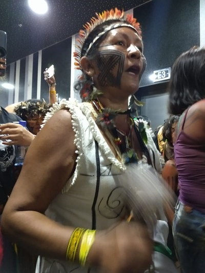 Indigene Frauenproteste in Brasilia