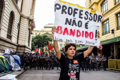 Lehrerstreik in Rio de Janeiro dauert an