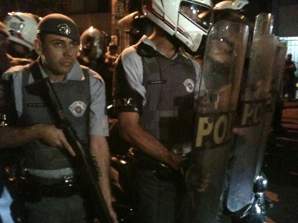 Polizeigewalt in São Paulo