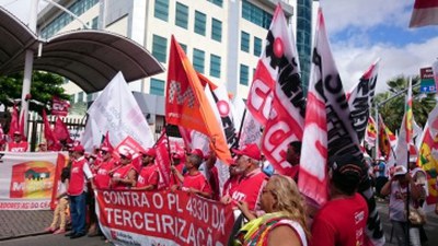 Vorgeschmack auf drohenden Generalstreik in Brasilien
