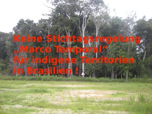 Im Obersten Gerichtshof STF beginnen ab dem 10. Dezember die Verhandlungen um die Verfassungskonformität oder -widrigkeit des sog. "Marco-Temporal"-Gesetzes 14.701, während bereits für heute im Senatsplenum über die Verfassungsänderung PEC 48 verhandelt werden soll. Letztere würde der Stichtagsregelung Marco Temporal Verfassungsrang geben.