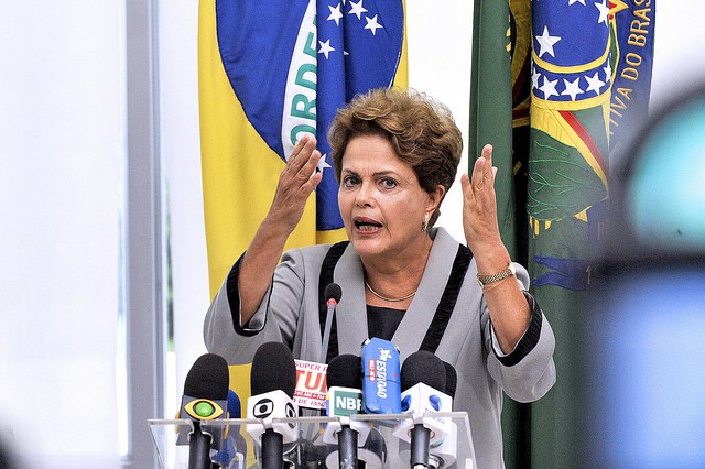 Rede der Präsidentin Dilma Rousseff im Senat
