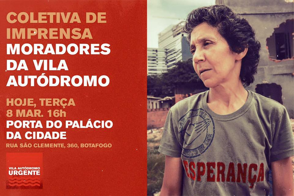 Vila Autodromo-Aktivistin geräumt