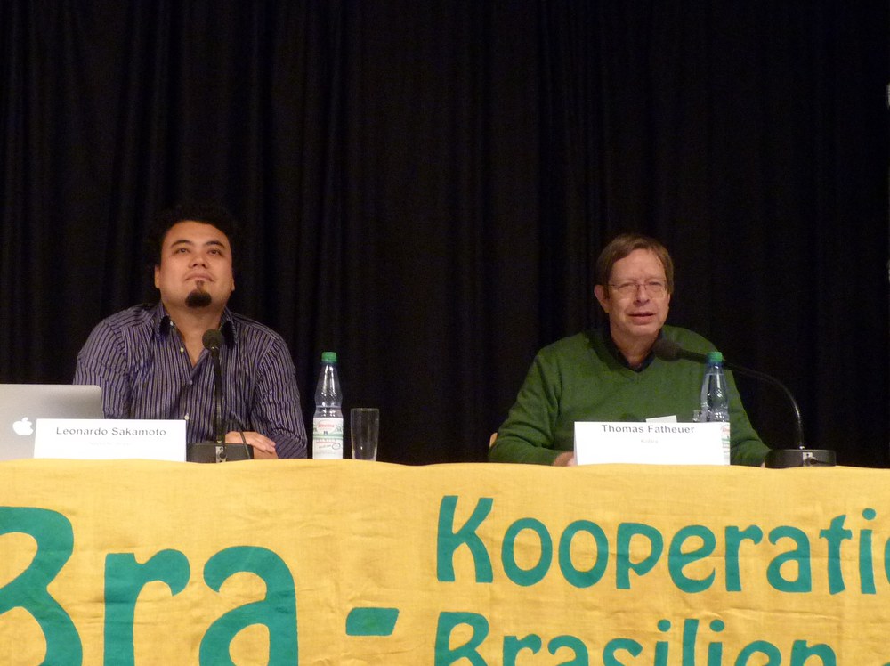 Leonardo Sakamoto (Réporter Brasil) | Thomas Fatheuer