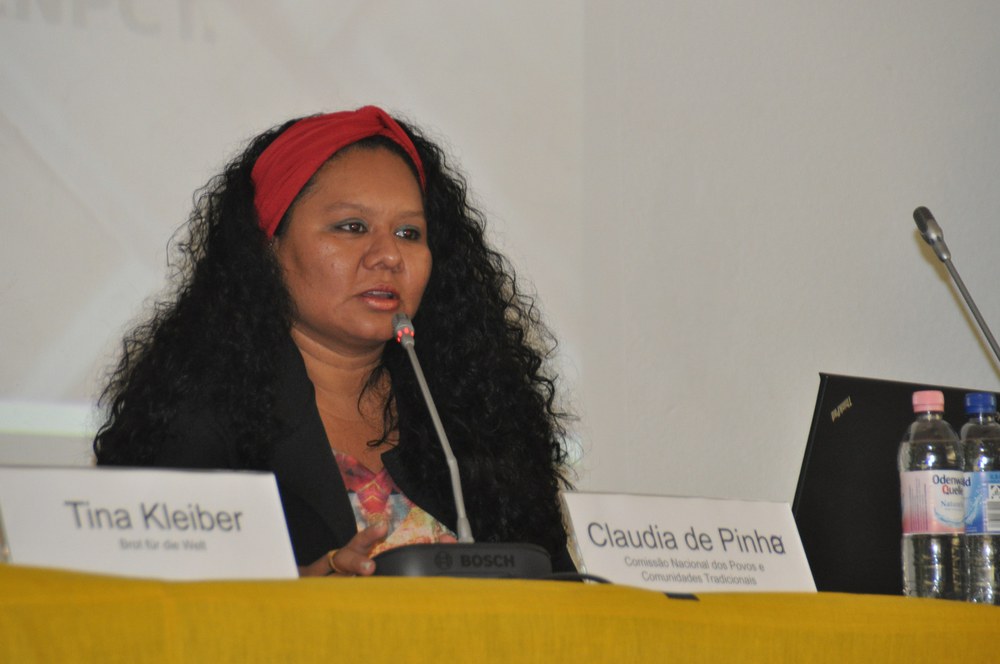 Claudia de Pinho während des Plenum 2
